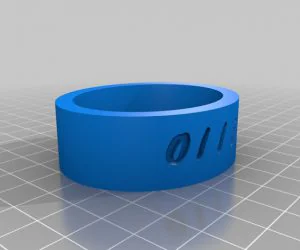 My Customized Flexible Name Bracelet 3D Models