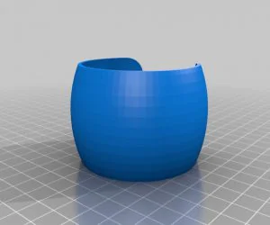 Rotating Text Bracelet 3D Models