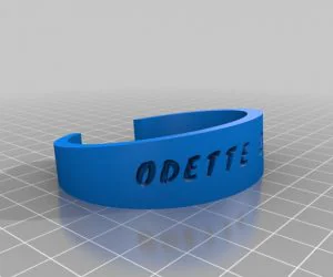 Love Dad Bracelet 3D Models