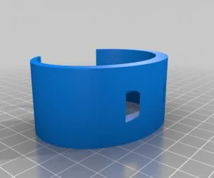 My Customized Flexible Name Bracelet 3D Models