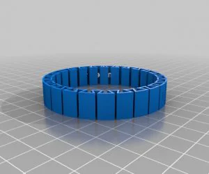 Rad Man M Engraved Bracelet 3D Models