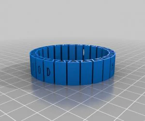 My Customized Clasp A Simpler Watchband 22.22 3D Models
