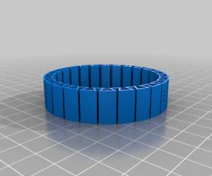 Chainmail 1 200Mm Bracelet 3D Models