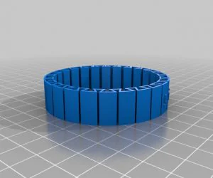 Cr Customized Ellipse Message Band 3D Models