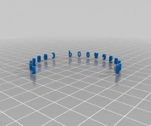 My Customized Room 29 Bracelet 3D Models