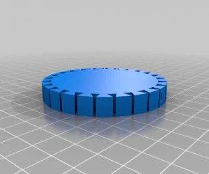 My Customized Cause Bracelet 3D Models