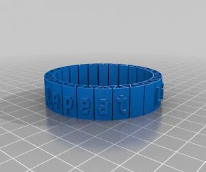 My Customized Bracelet 3D Models