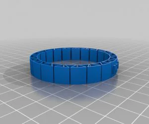 My Customized Cause Bracelet 3D Models