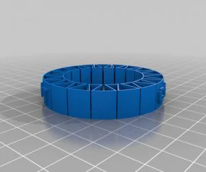 Tayyaba Flexible Bracelet 3D Models