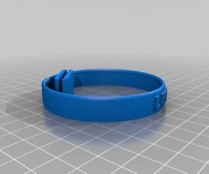 Romi Flexible Name Bracelet1 3D Models