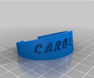 My Customized Bracelet 3D Models