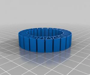My Customized Rib Function Bracelet 3D Models