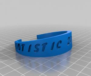 My Customized Printable Stretchy Bracelet 3D Models