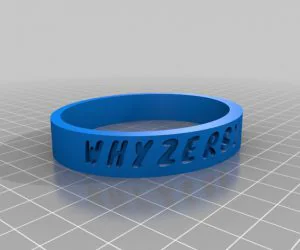 My Customized Curvy Bracelet 3D Models