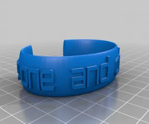 My Customized Bracelet 2 3D Models