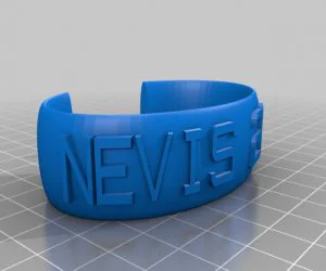Friend Name Bracelet 3D Models