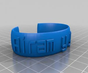 Tri Bracelet 3D Models