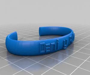 My Customized Bracelet 3D Models