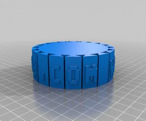 My Customized Bracelet 3D Models