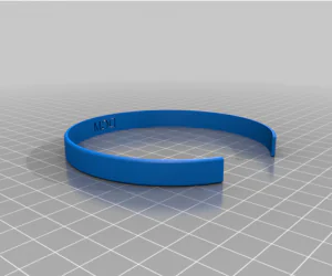 My Customized Stretchy Braceletbaracelet 3D Models