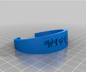 My Customized Clwatchband Newasp A Simpler Watchband 3D Models
