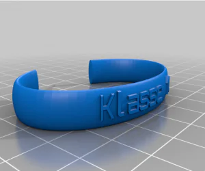 Flexible Power Bracelet 3D Models