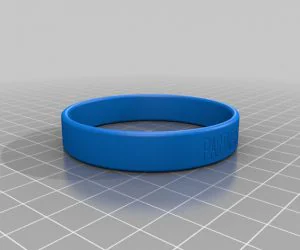 My Customized Circular Band Bracelet 3 3D Models