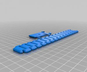 My Customized Clasp A Simpler Watchband V2 3D Models