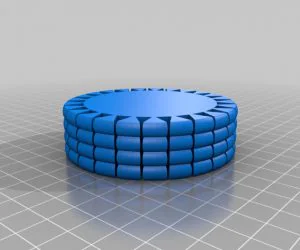 My Customized Dual Flexible Name Bracelet 3D Models