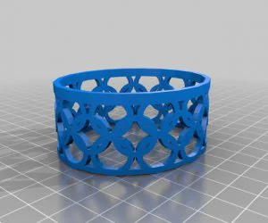 If Customized Flexible Name Bracelet 3D Models
