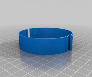 Eve Flexible Name Bracelet 3D Models