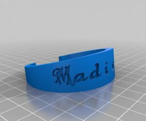 Customized Chainmail Bracelet 3D Models