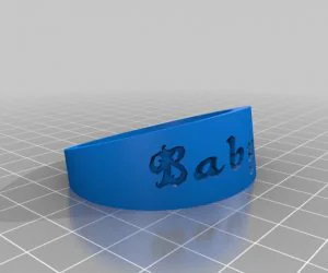 My Customized Pattern Bracelet 3D Models