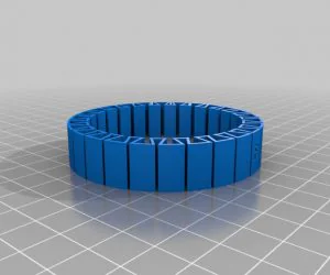 My Customized More Stretchlet Bracelet 3D Models