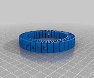 My Customized Flexy Jingly Bracelet 3D Models