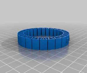 Treepoint Bracelet 01 3D Models