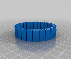 My Customized More Stretchlet Bracelet 3D Models