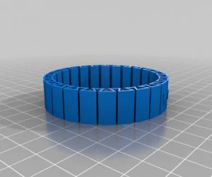 My Customized Stretchlet Bracelet 3D Models