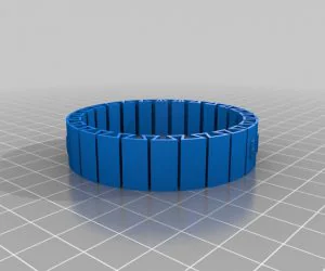 My Customized Stretchy Bracelet 3D Models