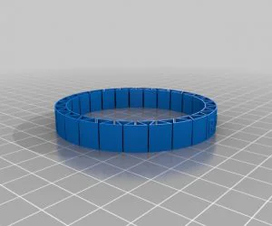 Mathew You Are Loved Bracelet 3D Models