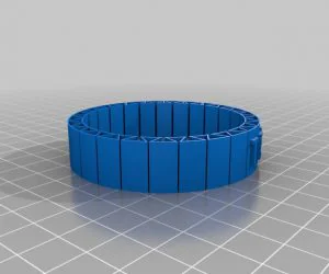 My Customized Bracelet Hello 3D Models