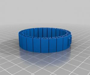 Small Stretchy Bracelet 3D Models