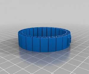 A Dog Ellipse Message Band 3D Models