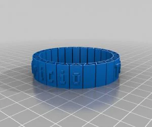 Uw Hackathon Bracelet 3D Models