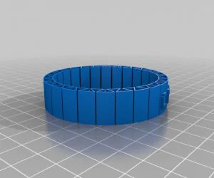 180156 Hor Band 0.5 Stretchlet Bracelet 3D Models