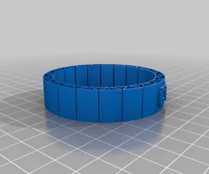 My Customized Cause Bracelet Livestromg 3D Models