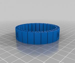Angeles Customized Bracelet 3D Models
