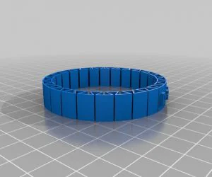 My Customized Flexible Name Bracelet Full Version Ce 3D Models