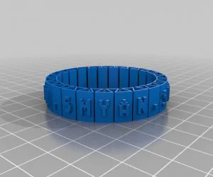 Doreen Petite My Customized Bracelet 3D Models