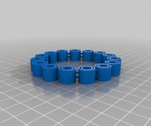 My Customized Bracelet Mily2 3D Models